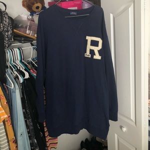 Polo Ralph Lauren navy blue sweater dress